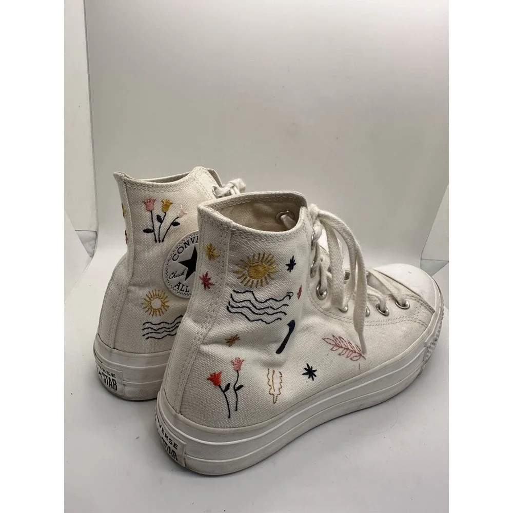 Converse Chuck Taylor Lift Platform It's Okay To Wander Hi 8.5